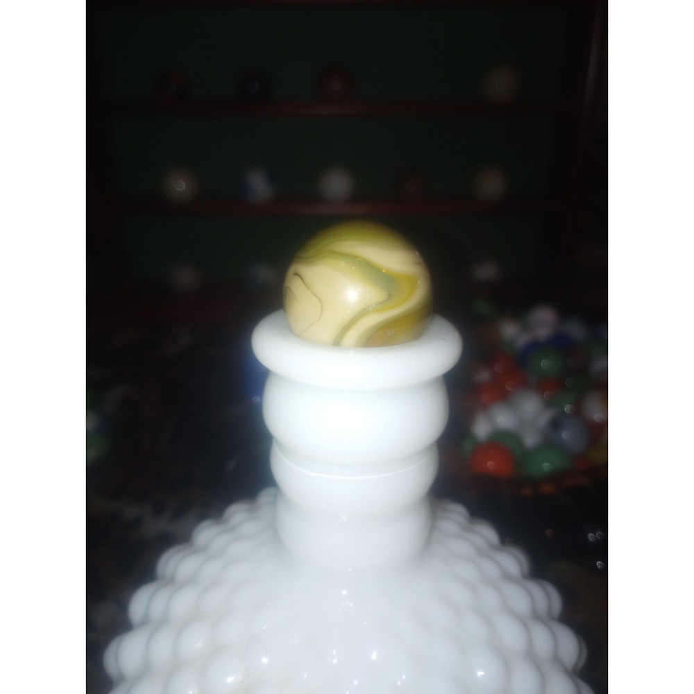 Shooter Marble Jabo Agate Cac Peltier Art Swirl Cream Yellow Near‎ Mint